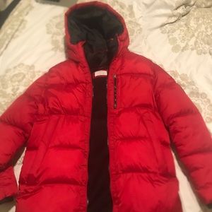 Red Puffer Jacket
